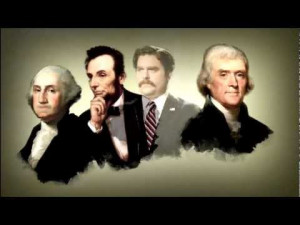 ... . Zach Galifianakis. Who you voting for? Here’s their campaign ads