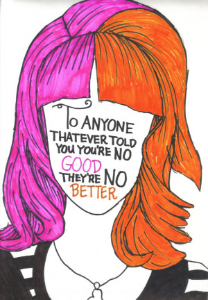 Hayley Williams Quote by NicosGirl