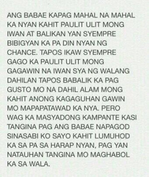 Quotes Tagalog Patama Sa Gf Twitter ~ Patama Quotes (@patamaquotes123 ...
