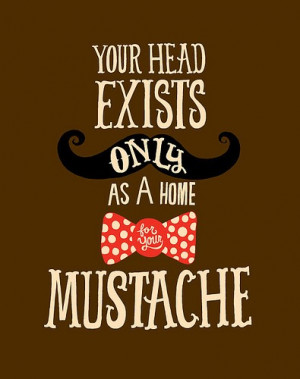 The second is what I {lovingly} think of his Moustache...