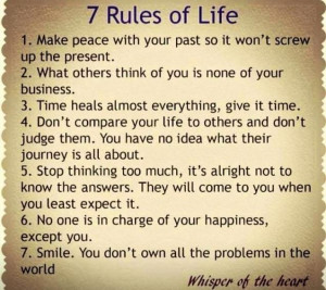 Rules of Life - Love love love