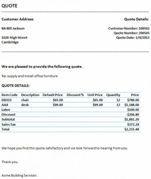 be able to price quotation letterhead design samples free doc file and ...