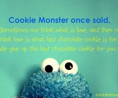 Cookie Monster Quotes Tumblr Popular cookie monster images