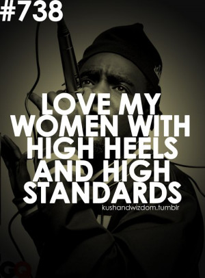 Love my women with high heels and high standards.