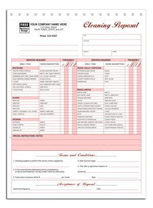 5521 cleaning checklist proposal ideal for cleaning jobs complete ...