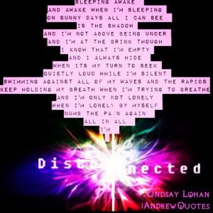 ... quotes disconnected iandrewquotes music lyrics art andrew quotes lilo