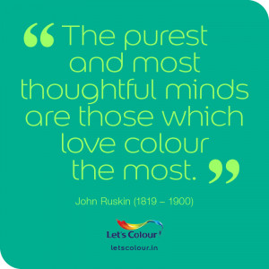 Colour quotes: Thoughtful minds