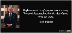 More Ben Bradlee Quotes