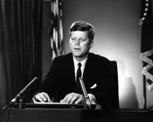 AR8046-C President Kennedy delivers radio and television address on ...