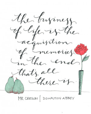 Mr Carson Downton Abbey Printable