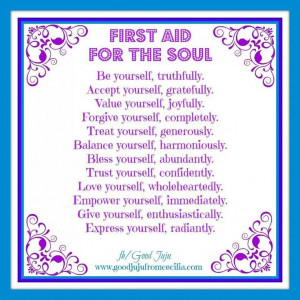 Quotes first aid soul