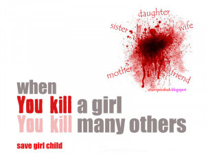 Related Pictures save girl child poster social awareness message