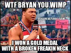 Sting vs Kurt Angle Meme