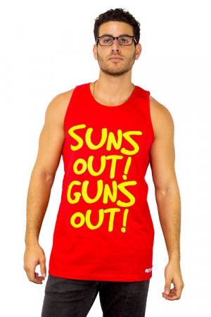 This is our Suns Out Guns Out men's tank top. Lot O' Tee tank tops for ...