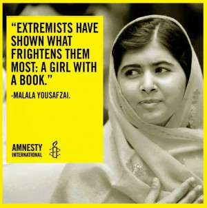 Malala Yousafzai Quotes for Facebook