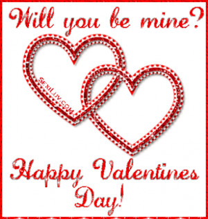 will you be my mine valentine quote card