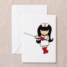 Sexy Nurse Greeting Cards