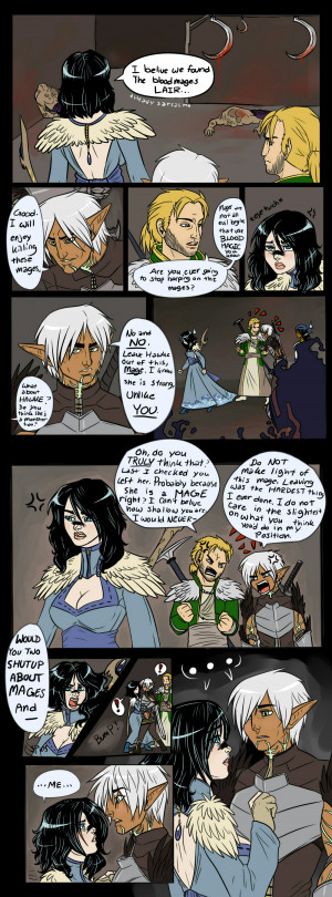 DA2 Fenris Hawke SPOILERS by Meegz0