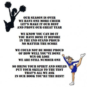 To all the Saltsburg elementary cheerleaders we will always be champs ...