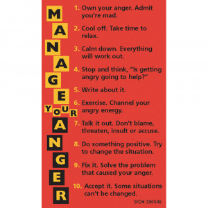Magnets for Teens: (25 Pack) Manage Your Anger