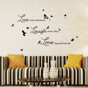 Home / WS4015 Lucida Handwriting Live Laugh Love Quote