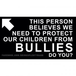 BULLYING NEEDS TO STOP!
