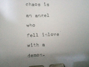 Angel And Demon Love Quotes Love quotes