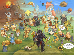 Morrowind Funny Art Picture