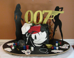 James Bond theme cakeTheme Cake