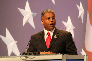 Rep. Allen West of Florida speaking at CPAC 2010 in Washington, D.C.