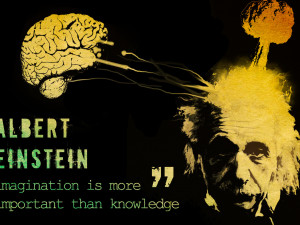 Sfondi Einstein, una frase, una persona 1280x960