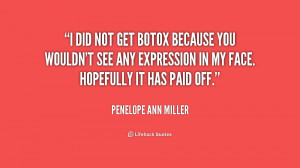 Botox Quotes