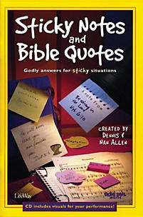 Sticky Notes and Bible Quotes - Posters