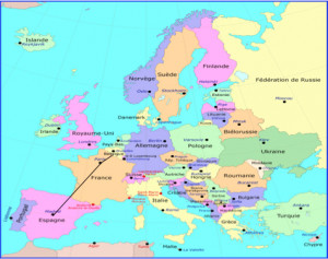 Carte Europe Vierge Froblog