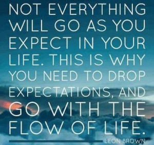 ... trying to swim upstream... Lâcher les manettes, en quelque sorte