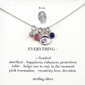 EVERYTHING + | + symbol | Amethyst - happiness, calmness, protection ...