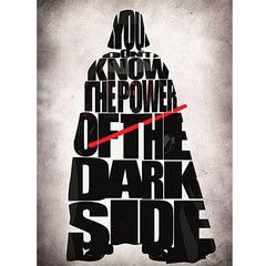Darth Vader; Geek my wall w movie quotes
