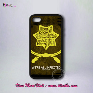 ... Page Phone Case iPod Case The Walking Dead Inspired Quotes Phone Cases