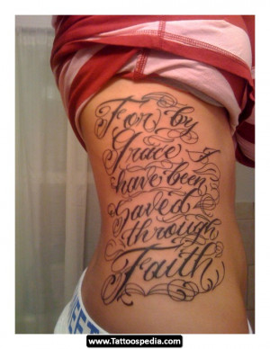 Displaying (19) Gallery Images For Chest Tattoos Bible Verses...
