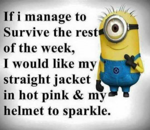 Minions, Pink Sparkle, Quotes, Straight Jackets, Funny Bones, Hot Pink ...