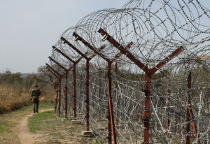 ... the electric fencing inside the Line of Control in Jammu & Kashmir