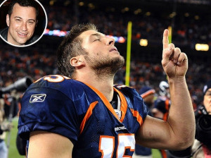 ... virgin to sacrifice to the football gods and Tebow fit the bill