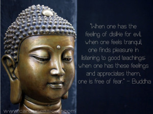 ... Evil, When One Feels Tranquil, One Finds Pleasure In Listening To Good