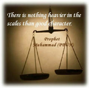 Quotes on Good Character, Prophet Muhammad PBUH Quotes,