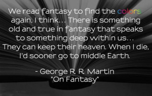 George R. R. Martin quote