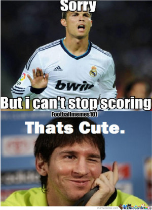 Ronaldo Gets Owned By Messi