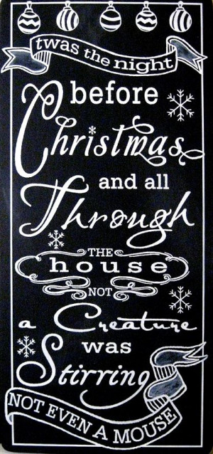 twas the night before # christmas www etsy com listing 113623254 twas ...