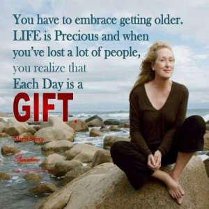 Meryl Streep Quote ~ Life 