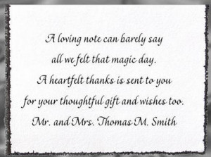 you wording thank you card wording the thank you notes are sarah palin ...