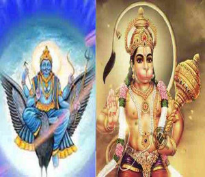 The connection between Shani dev and Lord Hanuman
